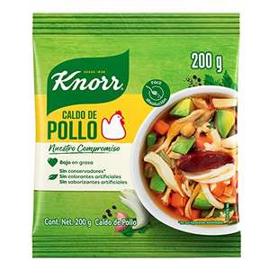 Amazon Knorr Caldo de Pollo en polvo de 200 gramos.