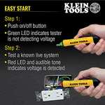 Amazon: Kit de prueba con Multímetro digital Klein, Probador de voltaje sin contacto y probador de tomacorrientes.