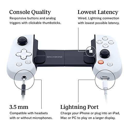 Amazon: Backbone One Control Gamer (pa que no te esperes al de Sony que es casi lo mismo)