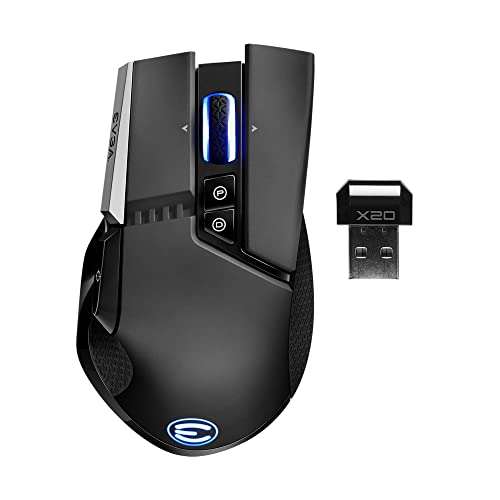 Amazon: Mouse EVGA X20 Inalámbrico