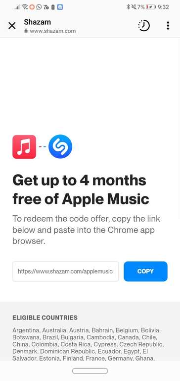 Apple Music: 4 meses gratis (solo para cuentas nuevas)