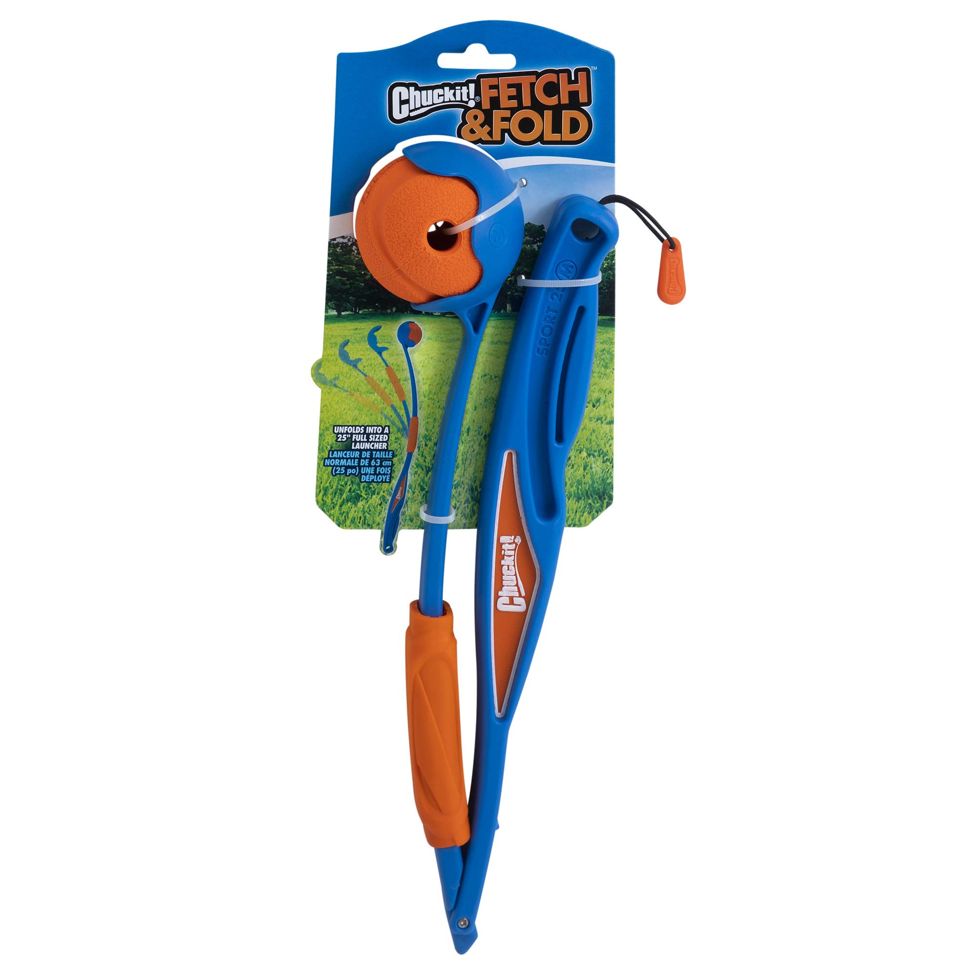 AMAZON: Chuckit! Fetch & Fold Mini Lanzador de Bolas para Perros