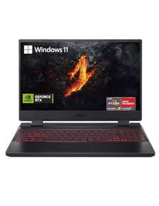 Amazon: Laptop gamer Acer Nitro 5, Ryzen 7 7735HS, 8Gb DDR5, 512Gb PCIe, 15.6" IPS QHD 165Hz, Geforce RTX 3050, Win 11, Español