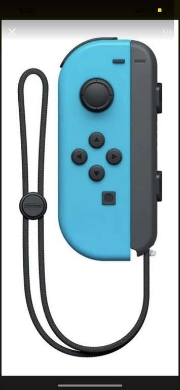 Chedraui Joycon Izquierdo Azul Original - Nintendo Switch