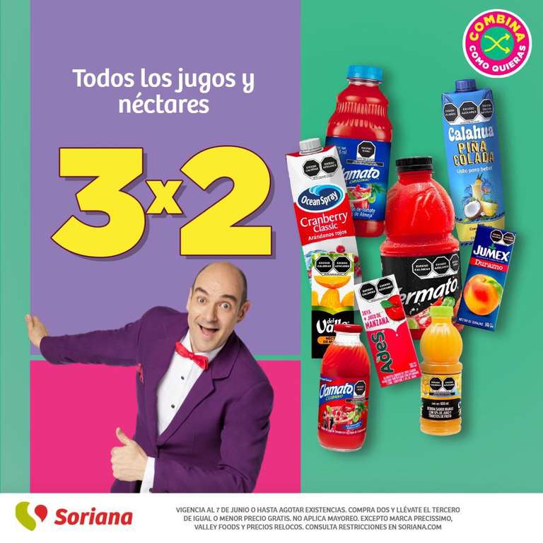 Soriana [Julio Regalado]: 2x1 en Toda la Ropa interior y Pijamas para dama y más ofertas