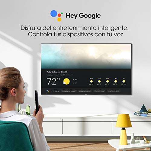 Amazon: Pantalla Hisense 58" 4K con Android tv