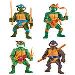 Amazon: COWABUNGA!!! Teenage Mutant Ninja Turtles - Paquete de 4 Figuras clásicas de Las Tortugas Ninja