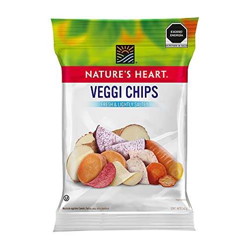 Amazon: Nature's Heart Veggi Chips 142g