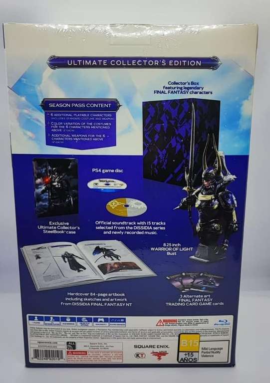 Game Planet: Dissidia NT Final Fantasy Ultimate Collectors Edition (PS4)