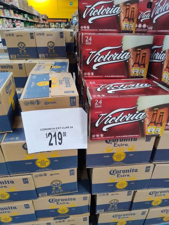 Walmart: 24 cervezas Corona y/o Victoria en oferta