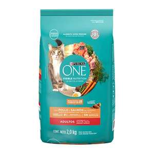 Amazon: One Dry Gato Purina Gato Adulto Salmon 2kg