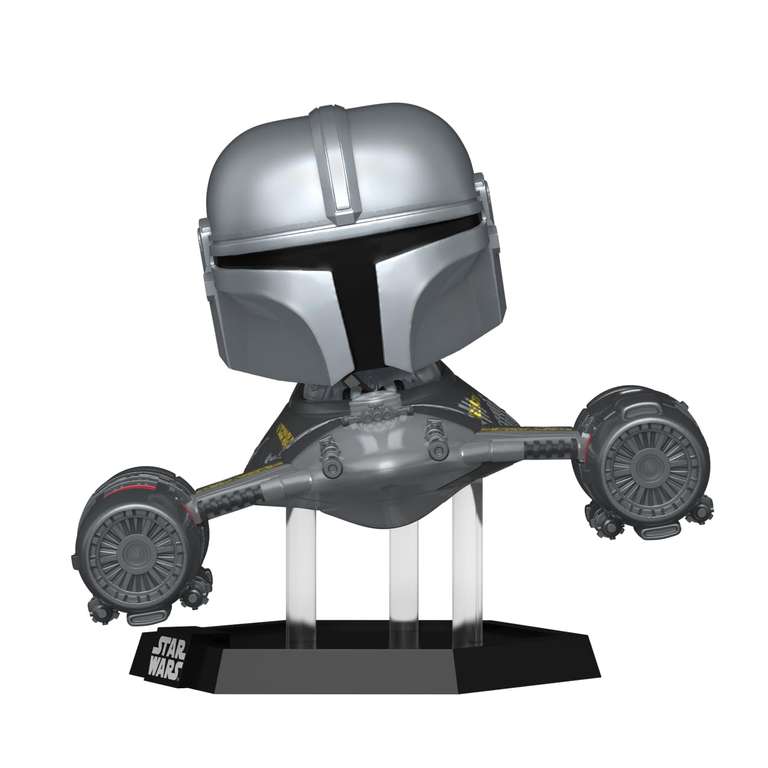 Amazon: Funko Pop! Super Deluxe: The Mandalorian (N-1 Starfighter with R5-D4)