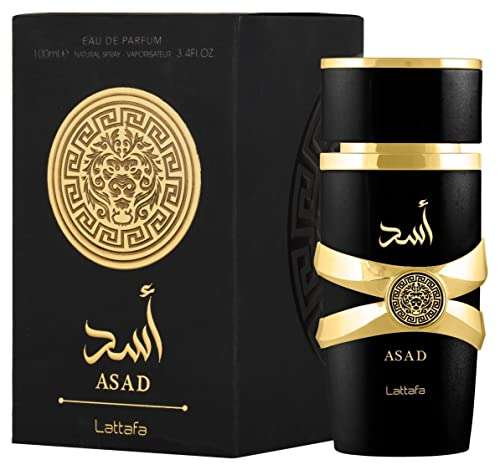 Amazon - Perfume Lattafa Asad Men 3.4 Oz. EDP