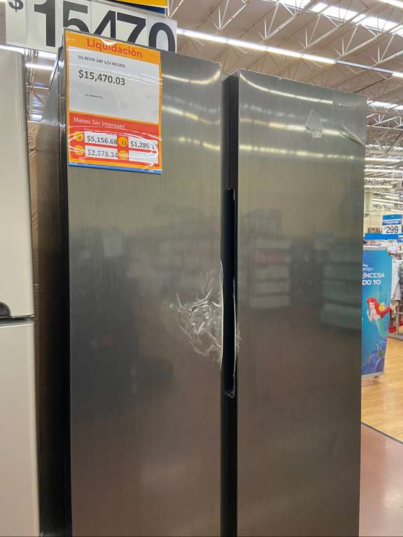 Walmart: Refrigerador samsung 28 pies liquidación