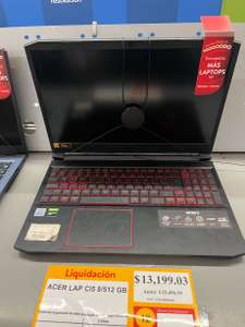 Walmart: Laptop gamer Acer Nitro 5