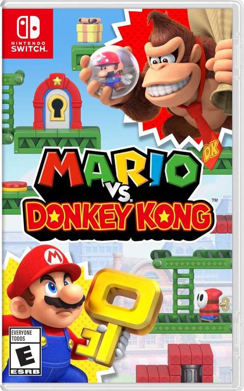 De nuevo, Amazon: Mario VS Donkey Kong for Nintendo Switch
