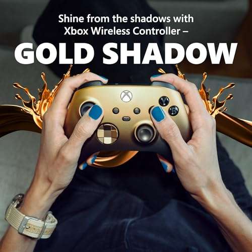 Amazon: Control Xbox Series Gold Shadow