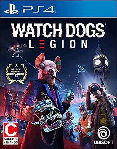 Amazon: WATCH DOGS LEGION - JUEGO PS4 (XBOX ONE 229)