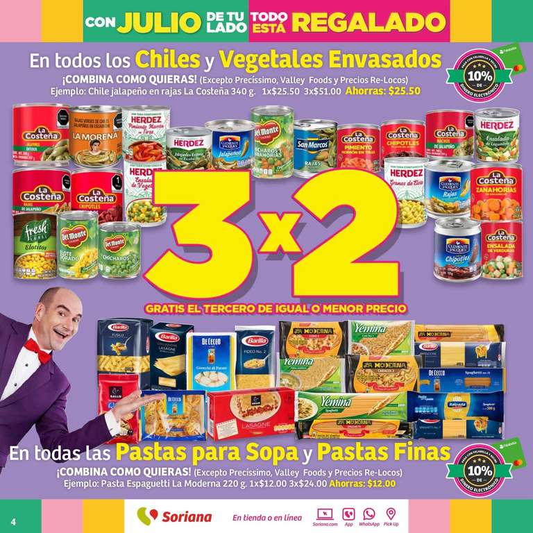 Julio Regalado 2023 Soriana: 3x2 en Vinos y Licores, Dulcería, Cereales, Detergentes, Lavatrastes y Más (empieza el 25 de mayo)