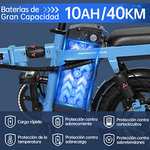 Amazon: HONEYWHALE S6 Pro Bicicleta Eléctrica Plegable para Adultos