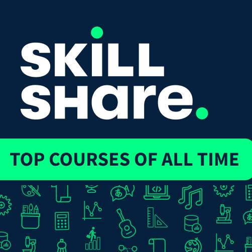 Skill Share: 1 Año GRATIS (Cursos de Desarrollo Web, Inglés, Francés, Fotografía, Diseño Gráfico, Música etc)