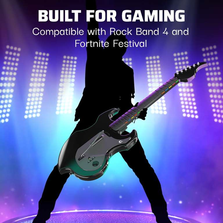 Riffmaaster Amazon: PDP Gaming RIFFMASTER Wireless Guitar Controller ...