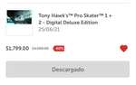 Tony Hawk’s Deluxe eshop Argentina sin impuestos pagando con HeyBanco