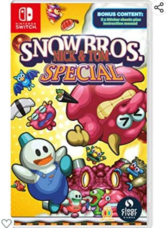 Amazon : Snow Bros Nick & Tom special nintendo switch | Envío gratis con Prime