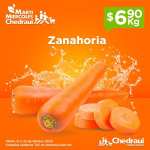 Chedraui: MartiMiércoles de Chedraui 21 y 22 Febrero: Zanahoria $6.90 kg • Papaya $16.90 kg • Manzana Golden en Bolsa $24.90 kg