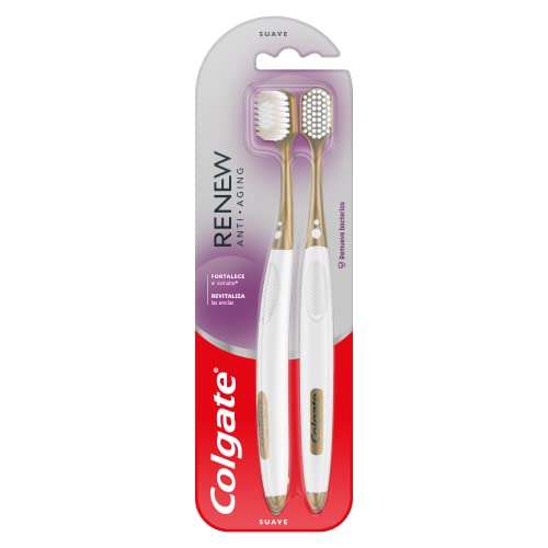Amazon: Cepillo Dental Colgate Renew 2 piezas, 2 unidad, 1