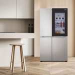 Elektra: Refrigerador LG 28 pies Inverter Side-By-Side VS27BXQP Platinum Silver (PayPal + HSBC)