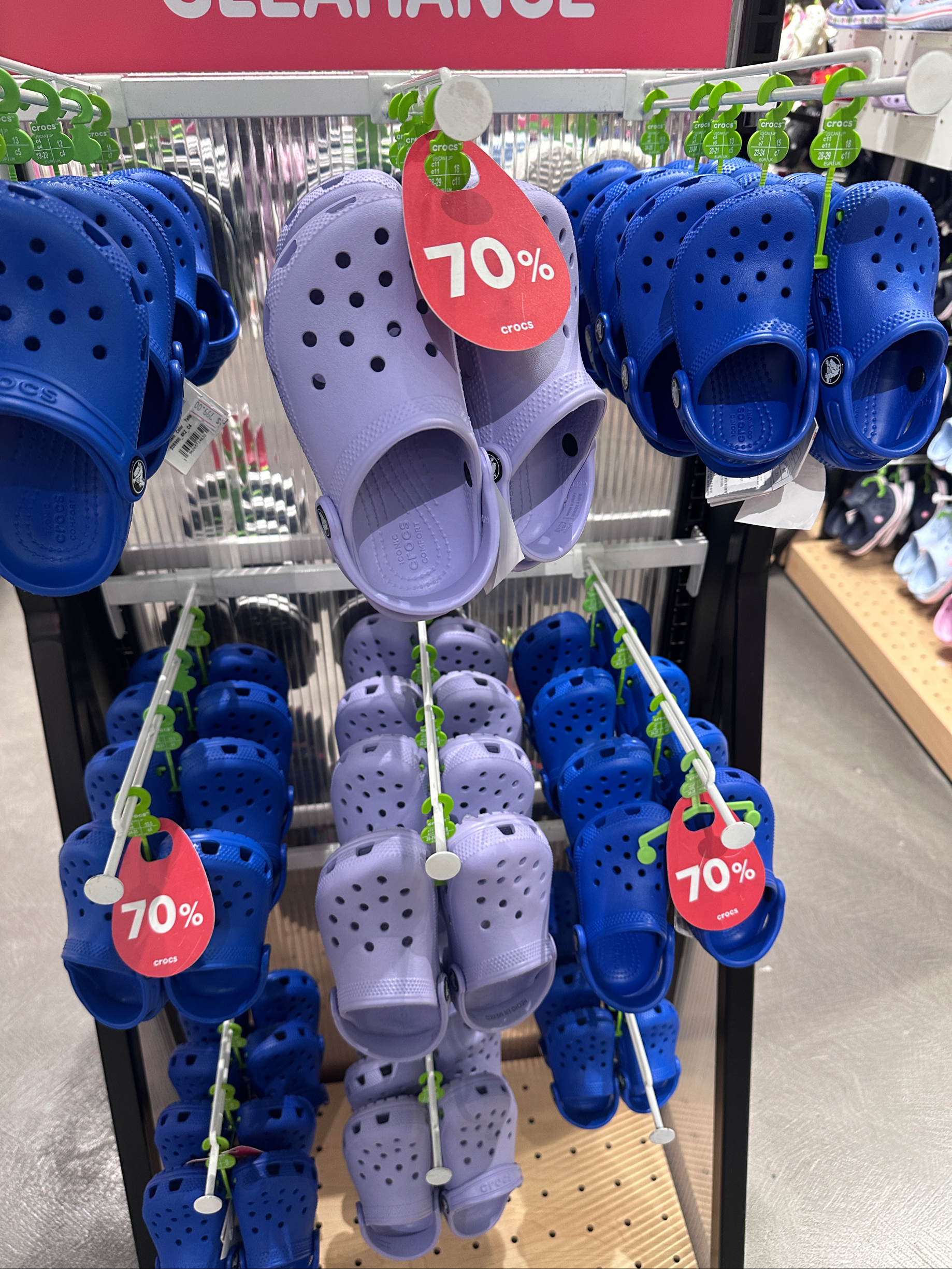 Crocs Punta Norte: Varios modelos con descuento (hasta 70%)
