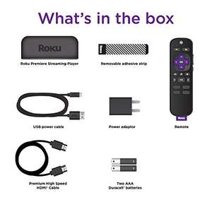 Amazon: ROKU Premiere - Dispositivo de Streaming - HD 4K