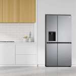 Elektra: Refrigerador LG 27 Pies Side-By-Side VS27LIP Platinum Silver 3