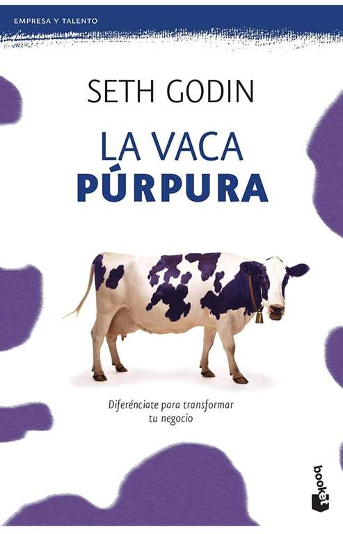 Amazon - Libro [Pasta blanda] La vaca púrpura: Diferénciate Para Transformar Tu Negocio