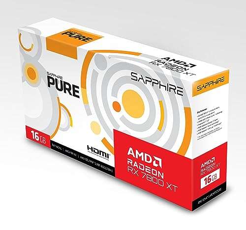 Amazon: Sapphire Pure AMD Radeon RX 7800 XT 16gb