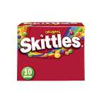 Amazon: Skittles dulces caramelo suave original 10 piezas de 22g - 220g -envío prime
