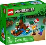 Amazon: LEGO Set de Juguetes de construccion Minecraft 21240 La Aventura en el Pantano 65 Piezas | envío gratis con Prime