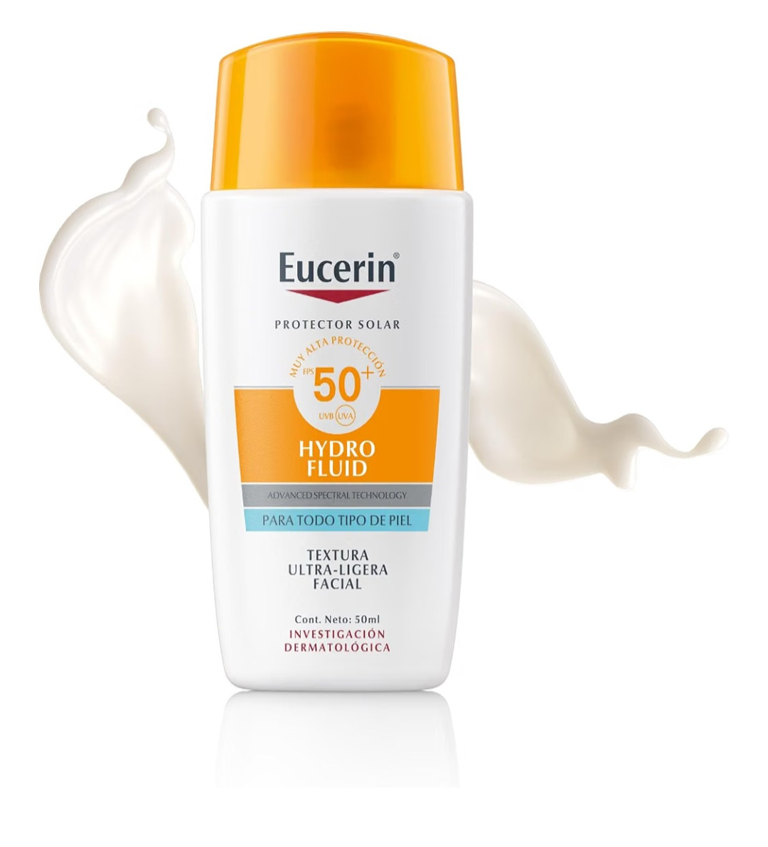 Amazon: Eucerin Sun Hydro Fluid Ultra Ligero, Bloqueador Solar50ml | Planea y Ahorra