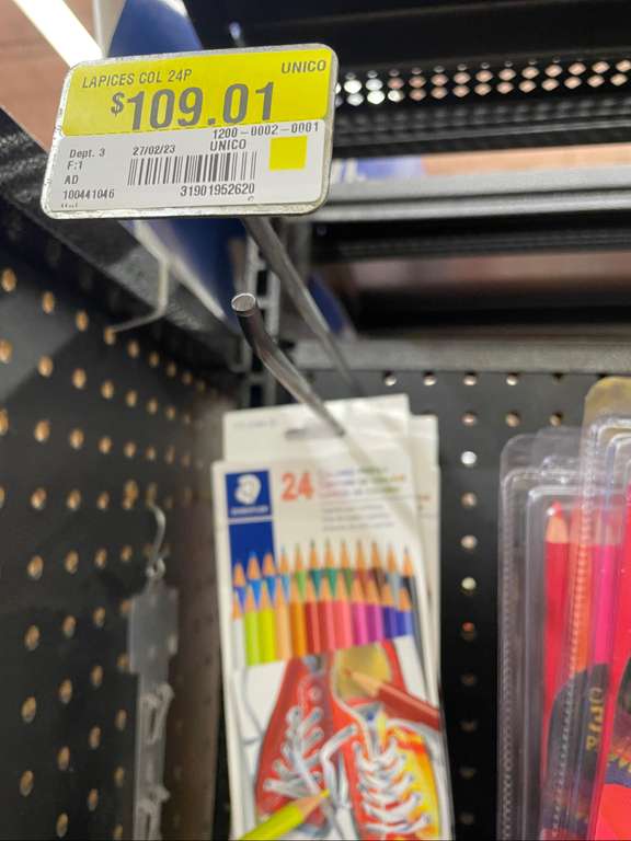 Walmart SLP: 24 lapices de colores Staedtler