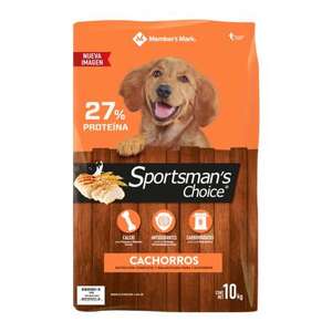 Sam's Club: Alimento para Perro Member's Mark Sportsman's Choice Cachorro 10 kg 27 g proteina | Pagando con débito