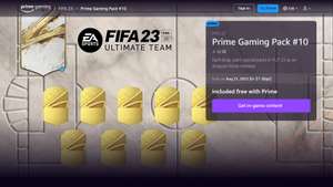 Prime Gaming: Pack 10 / Fifa 23 Ultimate Team