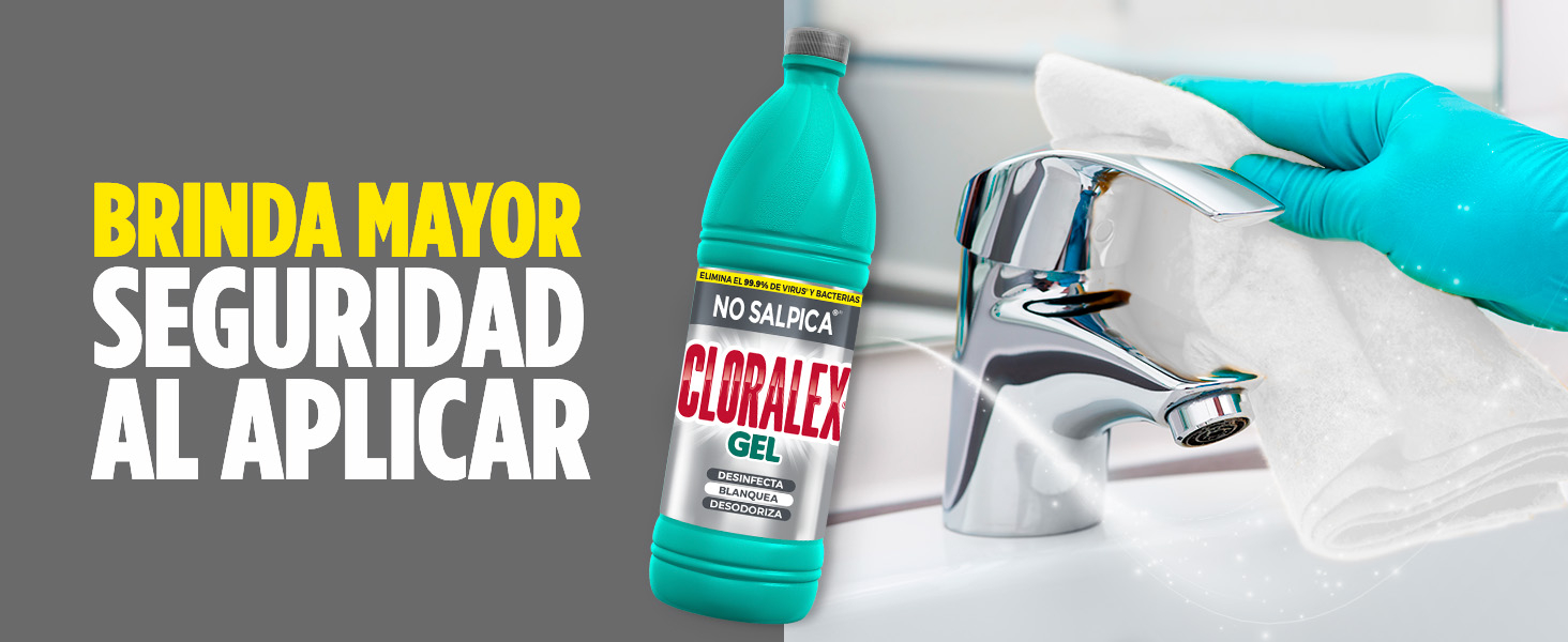 Amazon: Cloralex Gel Blanqueador Desinfectante 950ml | Precio comprando 3
