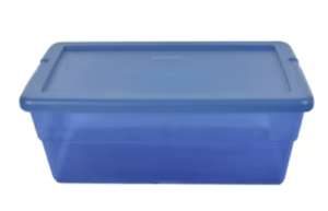 Home Depot: Caja de Plástico 5.7 L al 4x3