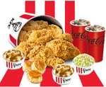KFC: Nuevo Box 5 en 1 $99 o Paquete Chicken Break $169 (7 piezas cruji + 2 Puré individuales + 1 Ensalada Individual + 3 bísquets) y Más