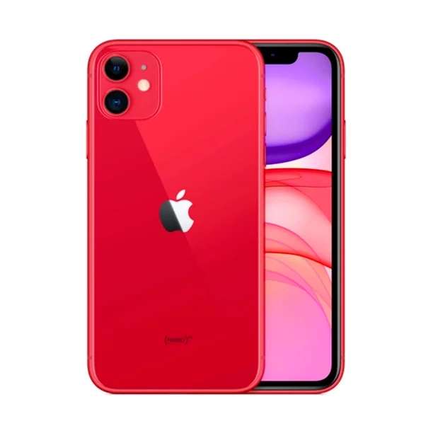 Bodega Aurrera:Apple iPhone 11 64 GB Rojo Reacondicionado - Tipo A Apple iPhone 11 enviado por bodega auurera