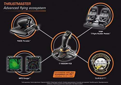Amazon: Thrustmaster T.16000M FCS Palanca de vuelo (PC) - Standard Edition