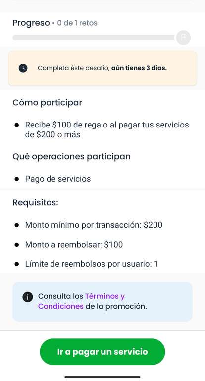 BAZ [App]: $100 de regalo al pagar $200 o más en servicios | usuarios seleccionados
