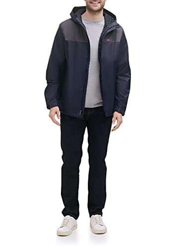 Amazon: Tommy Hilfiger Hooded Jacket Waterproof Mediana