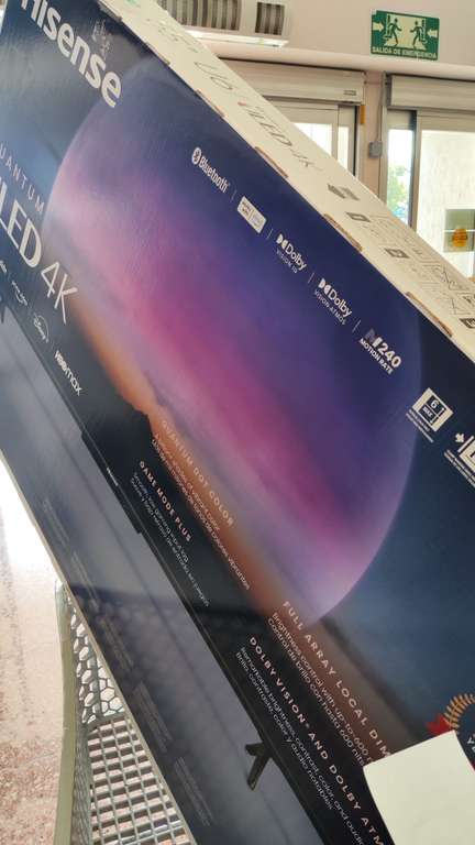 Bodega Aurrera - Walmart: ÚLTIMAS pantallas Hisense ULED 4K Quantum 55"